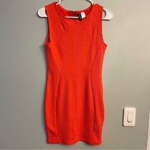 *Divided Coral Dress Size 4